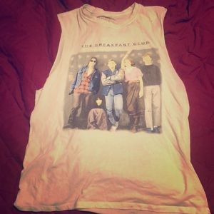 Breakfast club tank top
